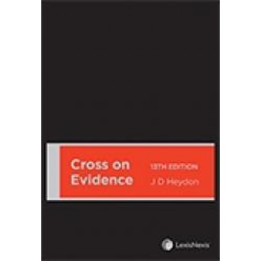 Cross on Evidence 13th ed